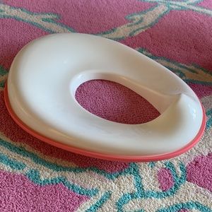 EUC TWO Potty Training Toilet Seat (Pink!)
